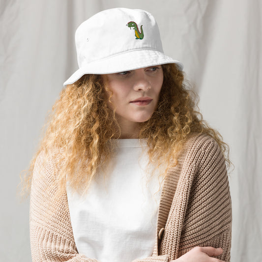 Derpy Dino Organic bucket hat