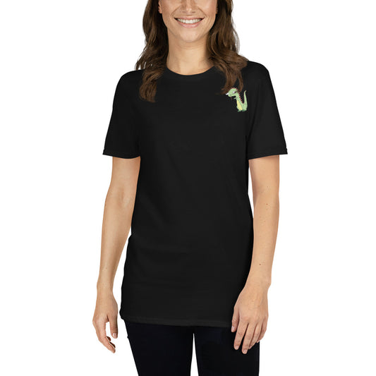 Front and Back Derp Short-Sleeve Unisex T-Shirt